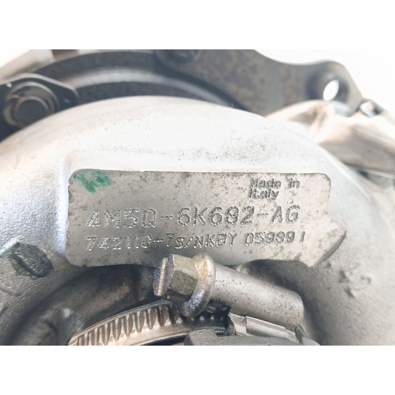 Recambio de turbocompresor para ford focus c-max (dm2) 1.8 tdci referencia OEM IAM 4M5Q6K682AG - Azul 2