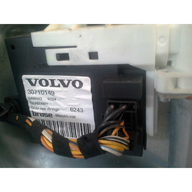 Recambio de elevalunas trasero derecho para volvo s40 berlina 2.0 diesel cat referencia OEM IAM 30710149 04W4430224 R01600430B 4