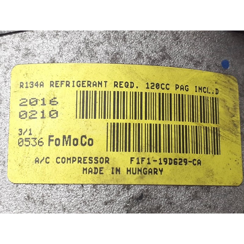 Recambio de compresor aire acondicionado para ford focus lim. trend referencia OEM IAM F1F119D629CA 5