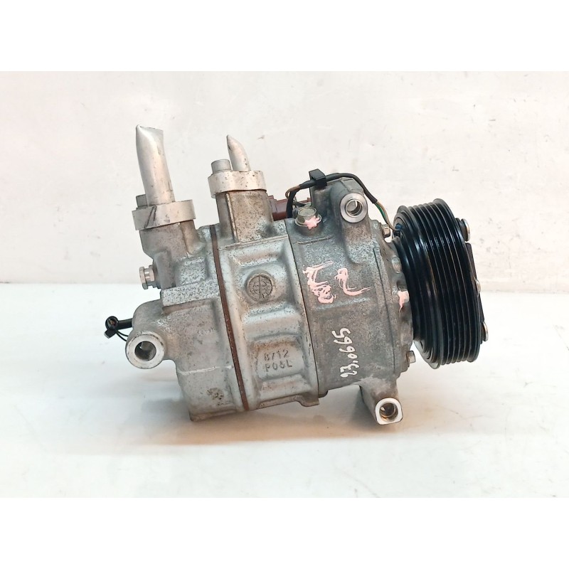 Recambio de compresor aire acondicionado para skoda fabia ambition plus referencia OEM IAM 3Q0816803E - Blanco 4