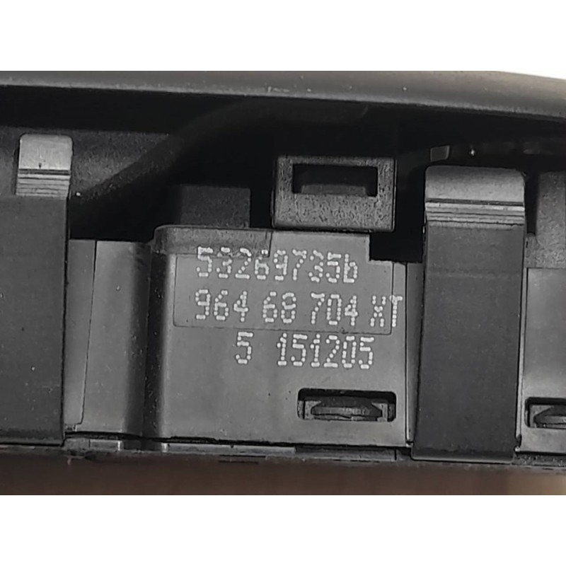 Recambio de mando elevalunas delantero izquierdo para peugeot 407 st confort pack referencia OEM IAM 96468704XT 2
