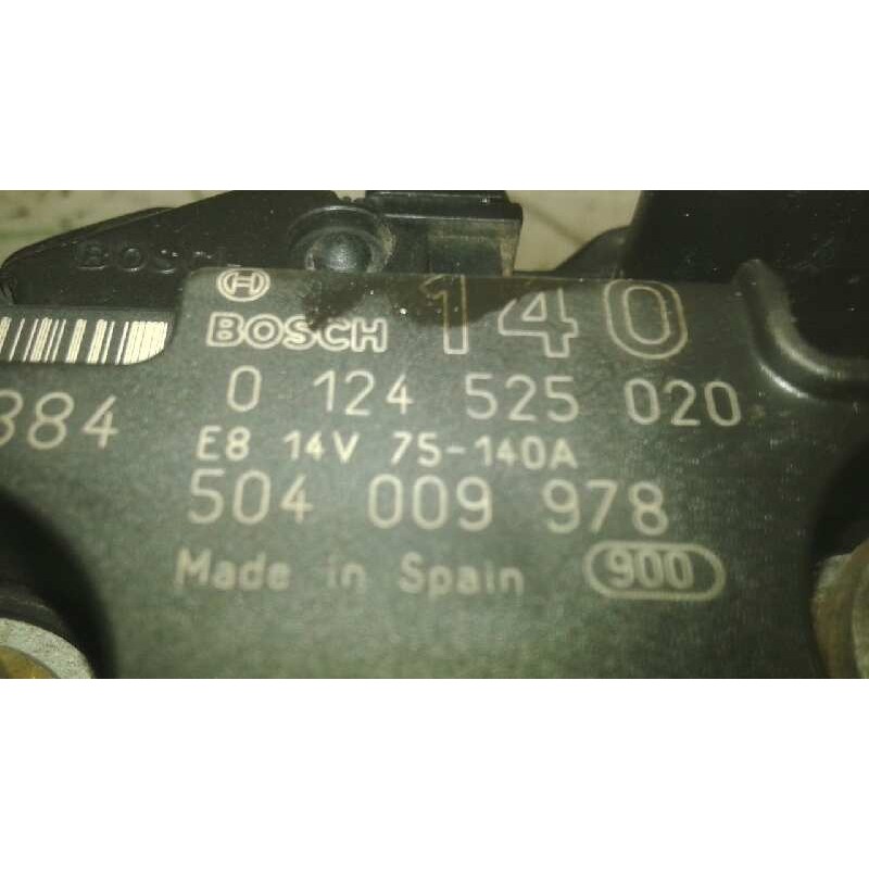 Recambio de alternador para iveco daily combi 35 - s 12 combi referencia OEM IAM 0124525020 504009978 BOSCH - Blanco 2