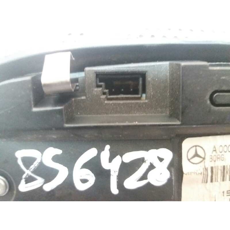 Recambio de pantalla multifuncion para mercedes-benz clase s (w220) berlina 500 (220.075) referencia OEM IAM A0005429723 - Negro 4