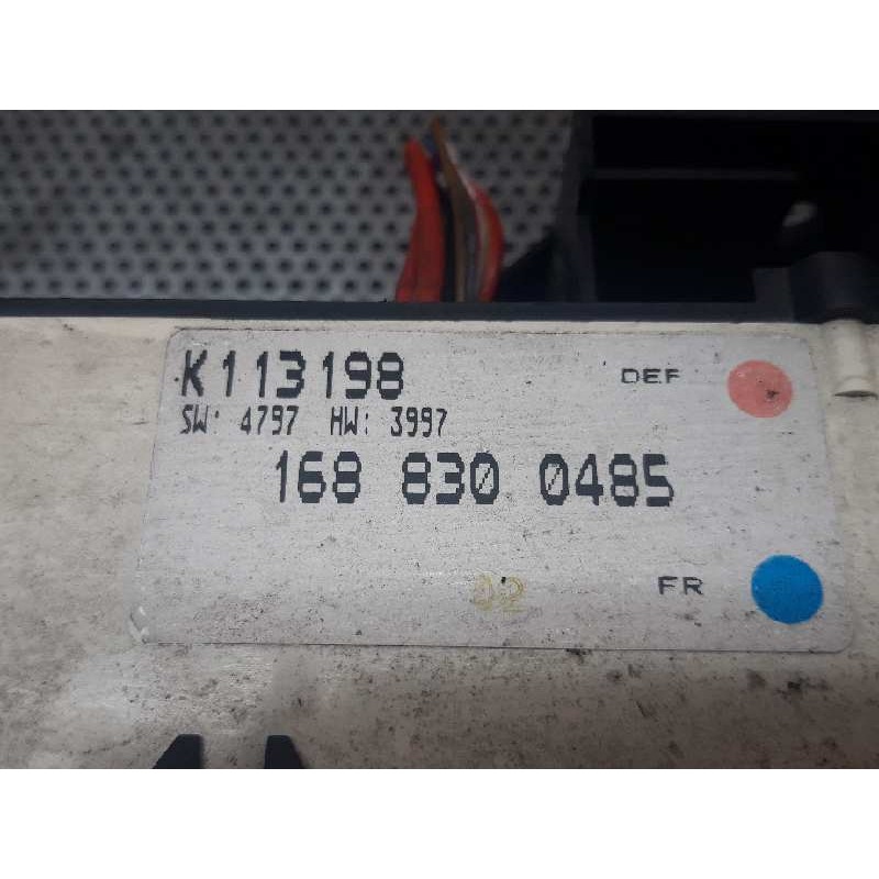 Recambio de mando calefaccion / aire acondicionado para mercedes-benz clase a (w168) 160 (168.033) referencia OEM IAM 1688300485 - Negro 3