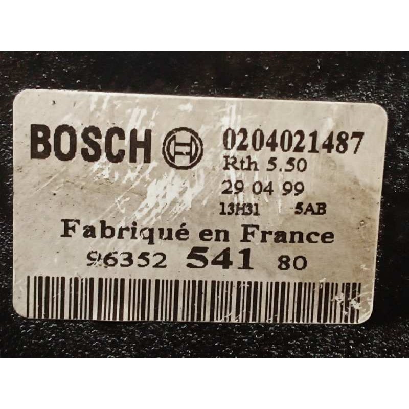Recambio de servofreno para peugeot 406 berlina (s1/s2) srdt referencia OEM IAM 9635254180 0204021487 BOSCH 4
