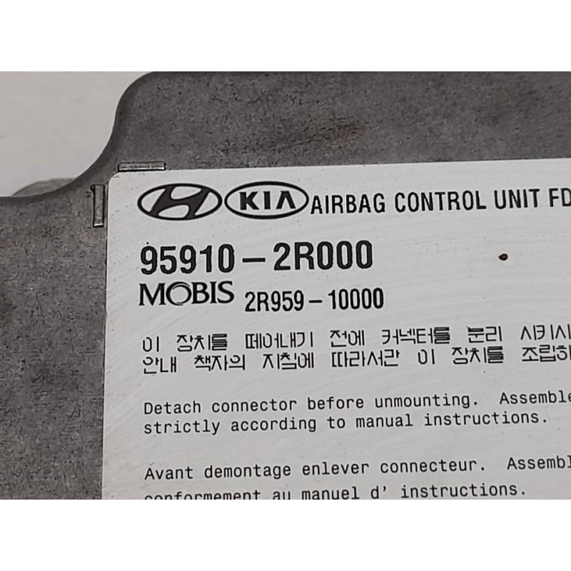 Recambio de centralita airbag para hyundai i30 comfort referencia OEM IAM 959102R000 2R95910000 - Rojo 2
