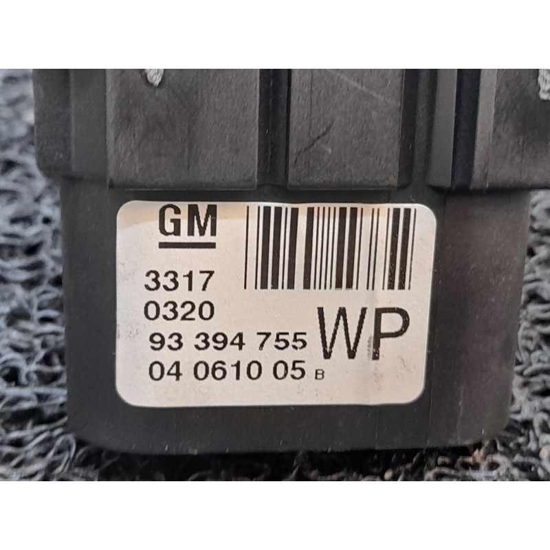 Recambio de mando luces para opel meriva innovation referencia OEM IAM 93394755 2