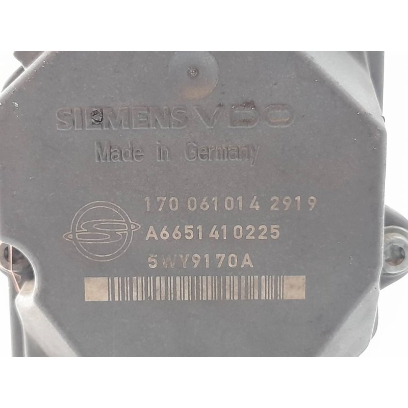 Recambio de caja mariposa para ssangyong kyron 200 xdi limited referencia OEM IAM A6651410225 1700610142919 5WY9170A - Negro 4