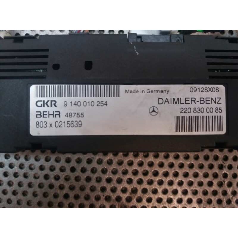 Recambio de centralita check control para mercedes-benz clase s (w220) berlina 500 (220.075) referencia OEM IAM 9140010254 22083 - Negro 4