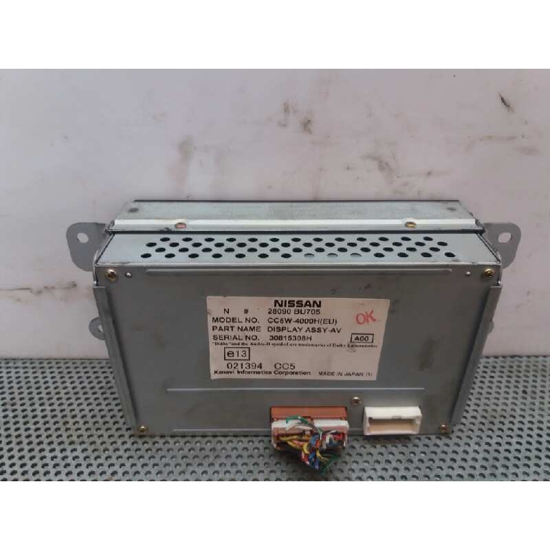 Recambio de pantalla multifuncion para nissan almera tino (v10m) acenta referencia OEM IAM 28090BU705 - Gris 5