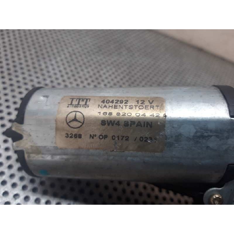 Recambio de motor limpia trasero para mercedes-benz clase a (w168) 160 (168.033) referencia OEM IAM 404292 1688200442 - Negro 5