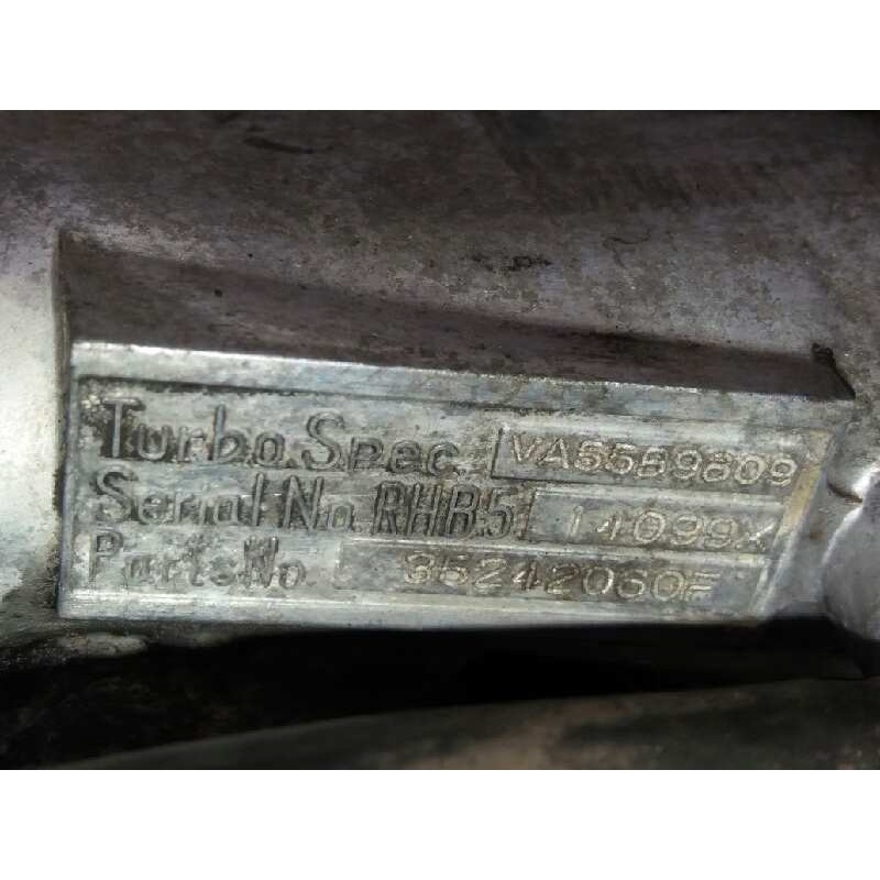 Recambio de turbocompresor para chrysler jeep gr.cherokee (zj)/(z) 2.5 turbodiesel referencia OEM IAM 35242060F RHB514099X - Verde 9