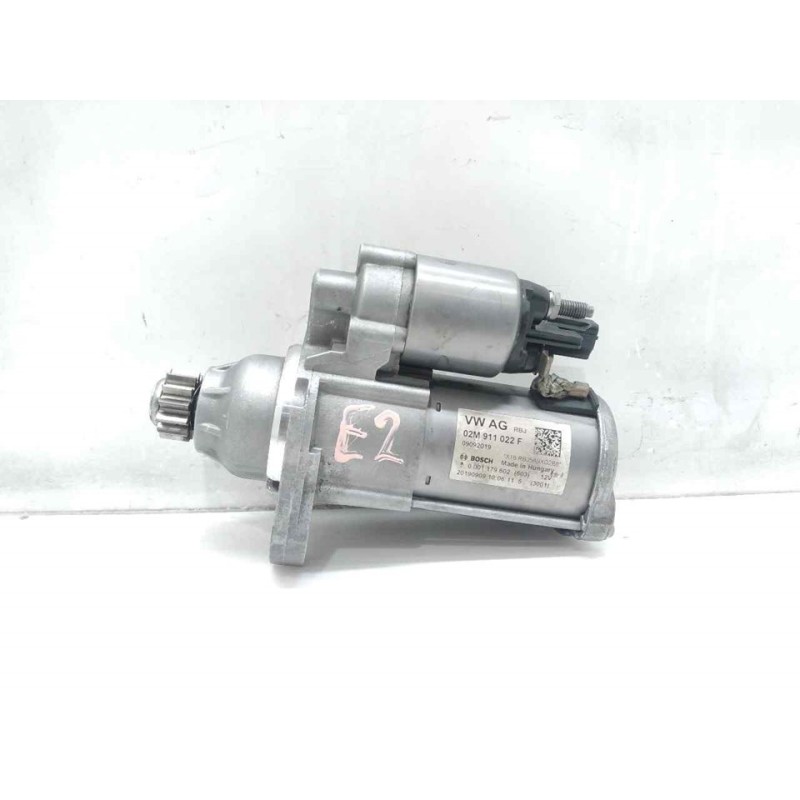 Recambio de motor arranque para seat arona xcellence edition referencia OEM IAM 02M911022F 0001179602 BOSCH