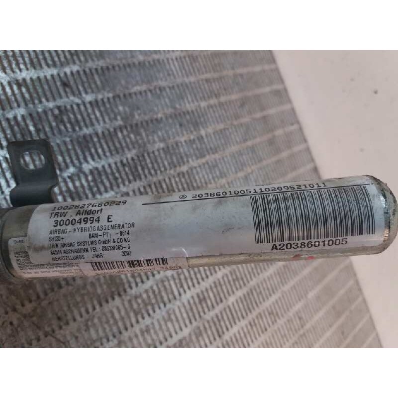 Recambio de airbag cortina delantero derecho para mercedes-benz clase c (w203) berlina 2.2 cdi cat referencia OEM IAM A203860100 - Azul 3