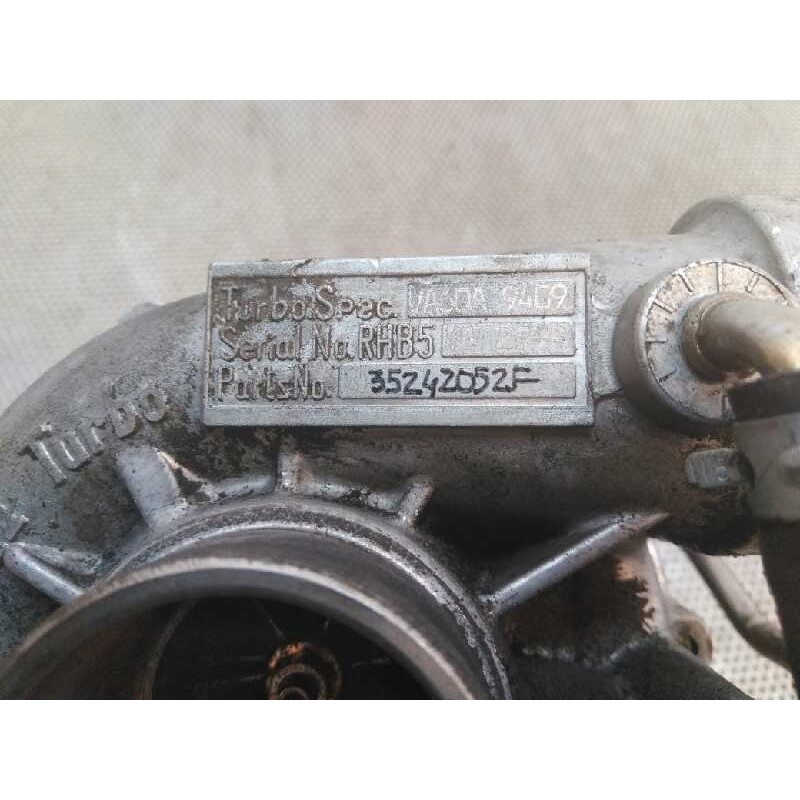 Recambio de turbocompresor para chrysler voyager (es) 2.5 turbodiesel referencia OEM IAM 35242052F 125431 VA60A4502 4