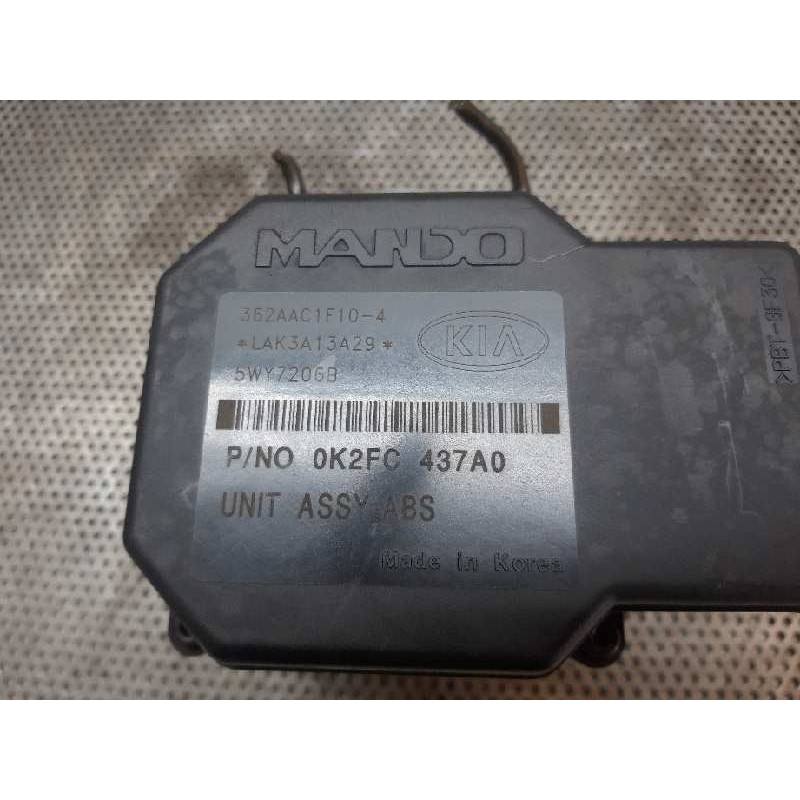 Recambio de abs para kia carens 2.0 crdi referencia OEM IAM BH60103600 77439 0K2FC437A0 2