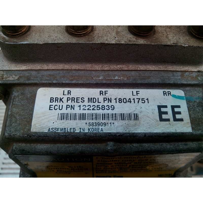 Recambio de abs para daewoo tacuma 1.6 cat referencia OEM IAM 96264655 18041751 - Gris 3