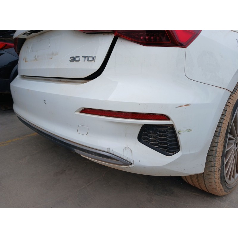 Recambio de paragolpes trasero para audi a3 sportback (8ya, 8yf) 30 tdi referencia OEM IAM - Blanco 4