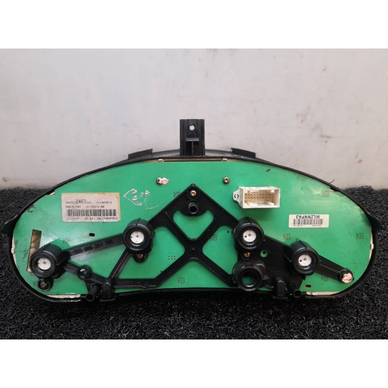 Recambio de cuadro instrumentos para citroën berlingo 2.0 hdi sx plus familiar referencia OEM IAM 9652246380 3