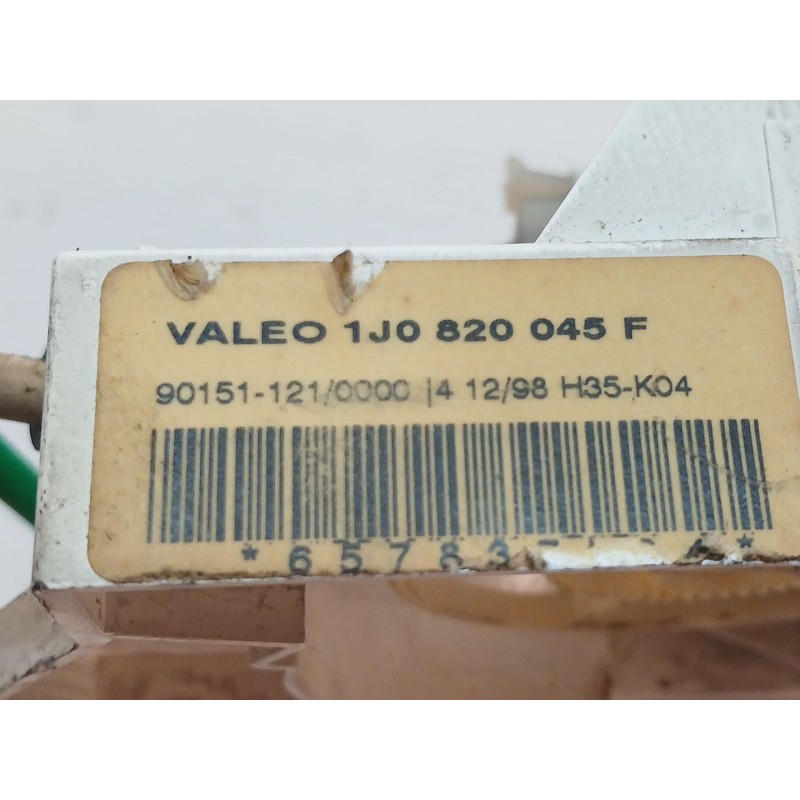 Recambio de mando calefaccion / aire acondicionado para volkswagen golf iv (1j1) 1.9 tdi referencia OEM IAM 1J0820045F - Blanco 2
