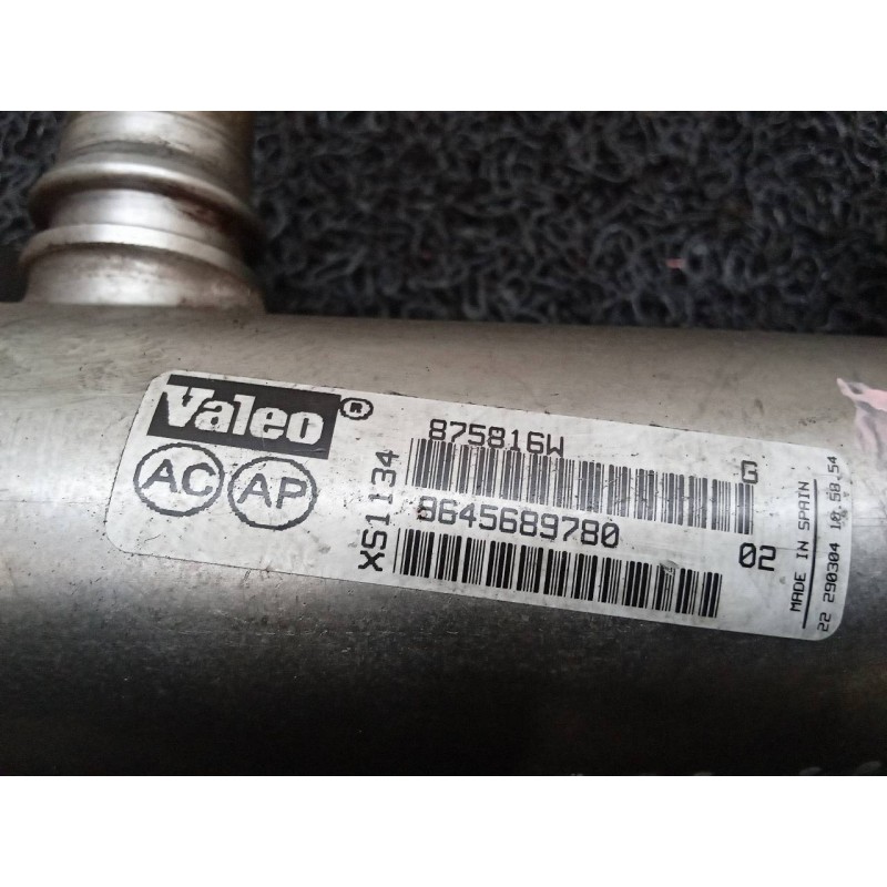 Recambio de enfriador egr para ford focus c-max (cap) trend (d) referencia OEM IAM 9645689780  VALEO - Negro 5
