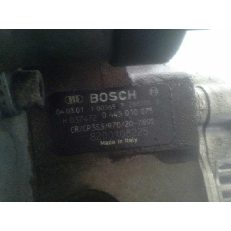 Recambio de bomba inyeccion para renault scenic ii 1.9 dci diesel referencia OEM IAM 0445010075 BOSCH 8200108225 - Gris 2