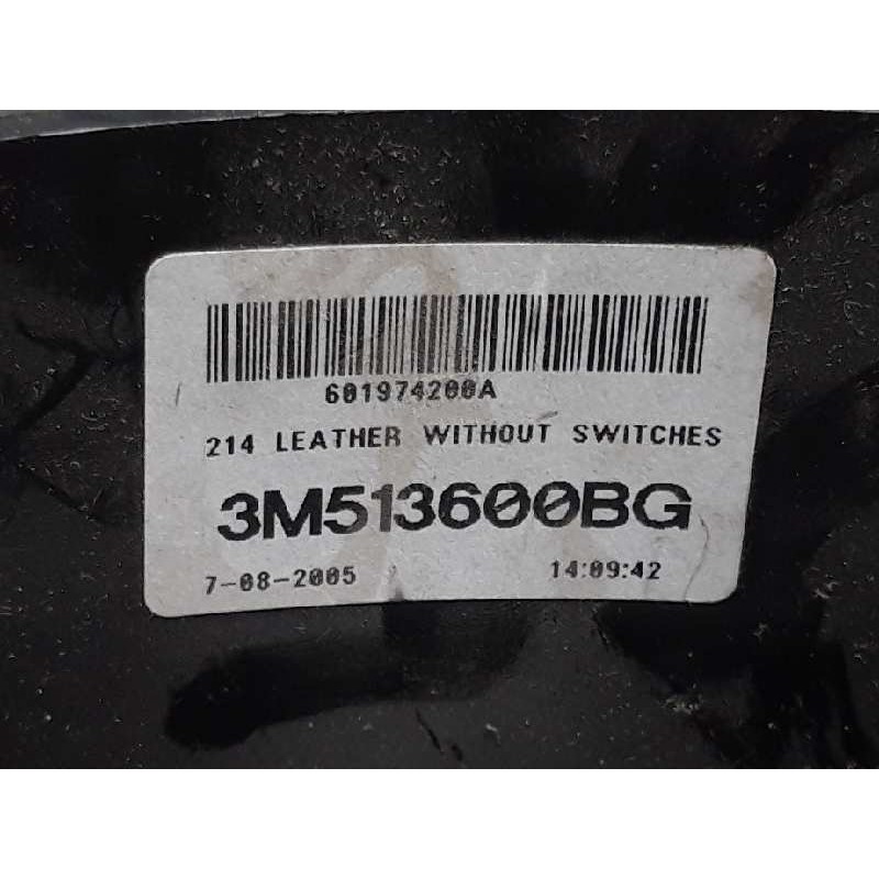 Recambio de volante para ford focus c-max (cap) trend (d) referencia OEM IAM 3M513600BG - Azul 3