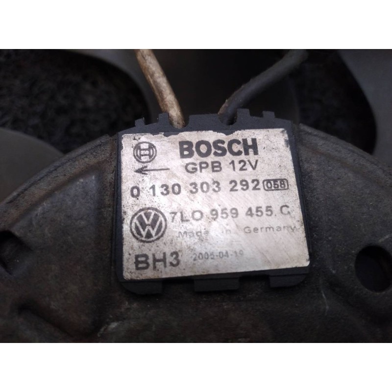 Recambio de electroventilador para volkswagen touareg (7la) tdi v10 referencia OEM IAM 0130303292 7L0959455C 1137328172 - Gris 3