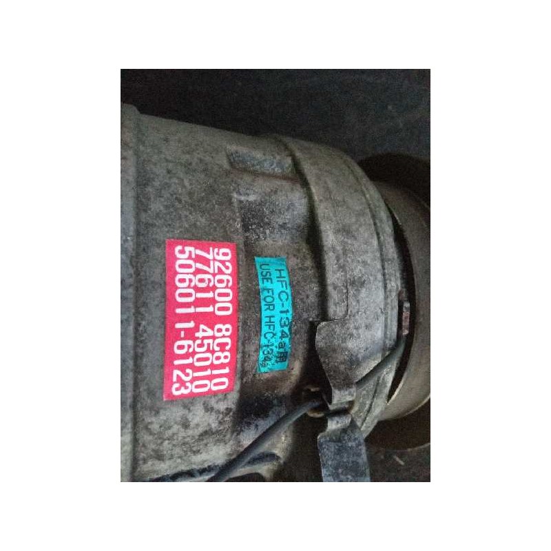 Recambio de compresor aire acondicionado para nissan serena (c23m) 2.3 diesel referencia OEM IAM 926008C810 CALSONIC 5062116060 5