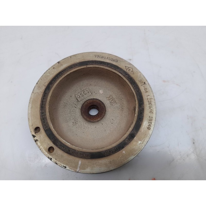 Recambio de polea cigueñal para renault kangoo 4x4 1.9 dti diesel referencia OEM IAM 7700115309 - Blanco 4