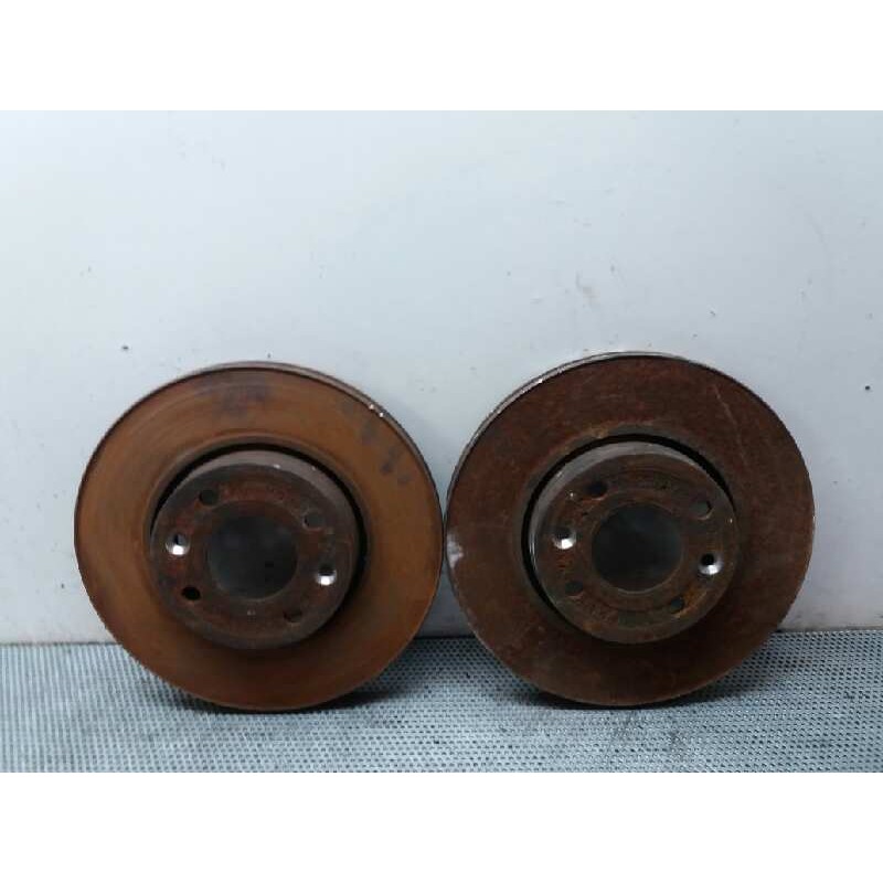 Recambio de disco freno delantero para nissan micra (k12e) 1.5 dci turbodiesel cat referencia OEM IAM - Gris 2