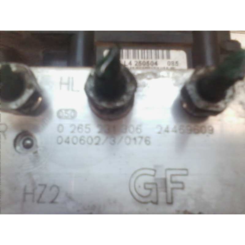 Recambio de abs para opel corsa c 1.2 16v cat (z 12 xe / lw4) referencia OEM IAM 0265231306 04060230176 24469609 - Gris 3