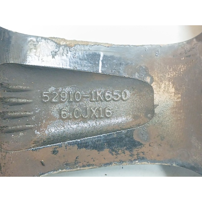 Recambio de llanta para hyundai ix20 (jc) 1.4 referencia OEM IAM 529101K650 - Rojo 2