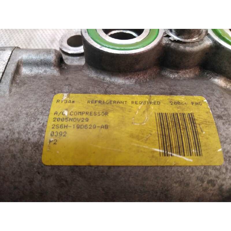 Recambio de compresor aire acondicionado para ford fiesta (cbk) ambiente referencia OEM IAM 2S6H19D629AB 3