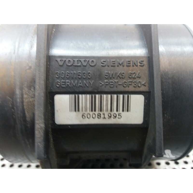Recambio de caudalimetro para volvo s40 berlina 1.8 16v referencia OEM IAM 5WK9624 30611533 2