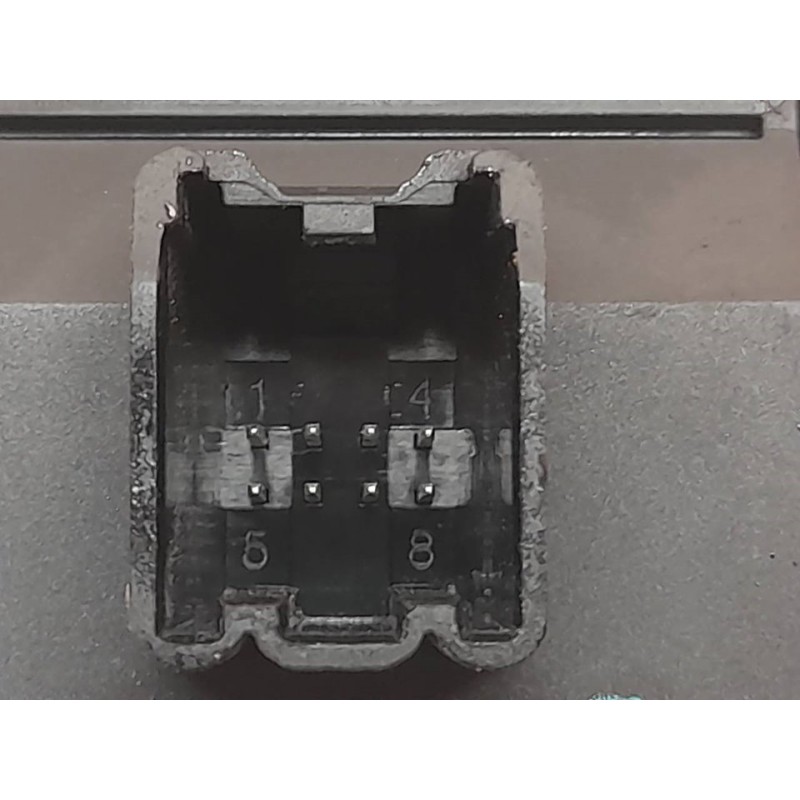Recambio de mando elevalunas delantero izquierdo para opel meriva b excellence referencia OEM IAM 13305978 - Blanco 3