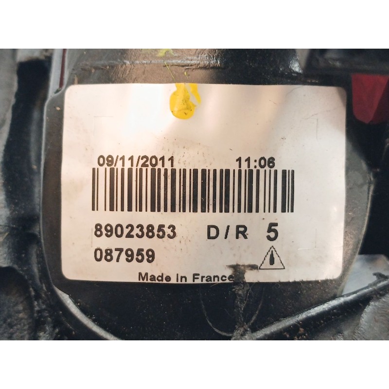 Recambio de piloto trasero derecho para nissan primera (p11) 2.0 td referencia OEM IAM 89023853 - Gris 2