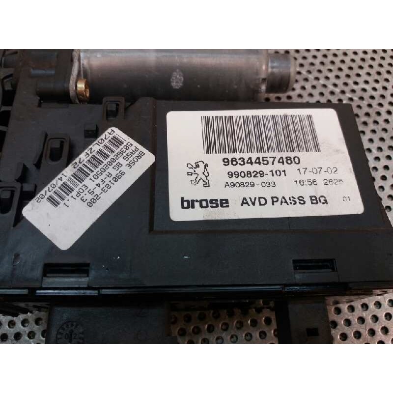 Recambio de elevalunas delantero derecho para peugeot 307 (s1) 1.6 16v cat referencia OEM IAM 9634457480 0130821766 BROSE - Verde 2
