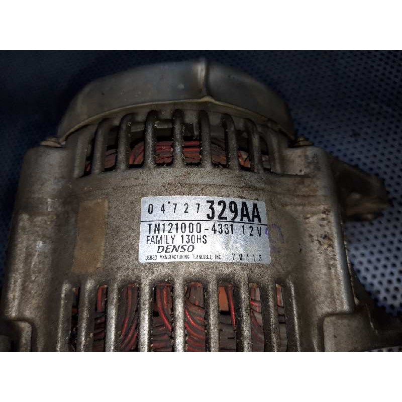 Recambio de alternador para chrysler voyager (gs) 2.4 le referencia OEM IAM 04727329AA 1210004331 DENSO 2