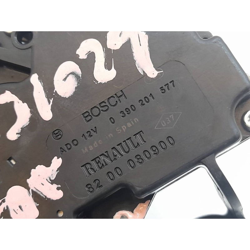 Recambio de motor limpia trasero para renault megane ii berlina 5p 1.6 16v referencia OEM IAM 8200080900 0390201577 - Rojo 2