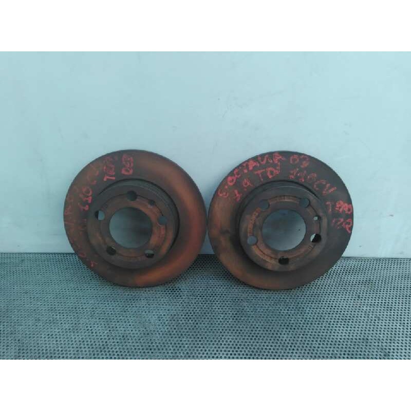 Recambio de disco de freno trasero para skoda octavia berlina (1u2) 1.9 tdi referencia OEM IAM  77608 