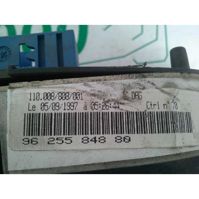 Recambio de cuadro instrumentos para peugeot 306 berlina 3/5 puertas (s1) 1.4 referencia OEM IAM VDO11008808001 9625584880 - Blanco 2