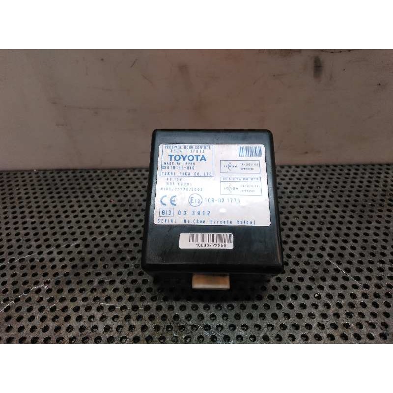Recambio de centralita check control para toyota corolla verso (r1) 2.2 turbodiesel cat referencia OEM IAM 897410F010 61B168000 - Blanco