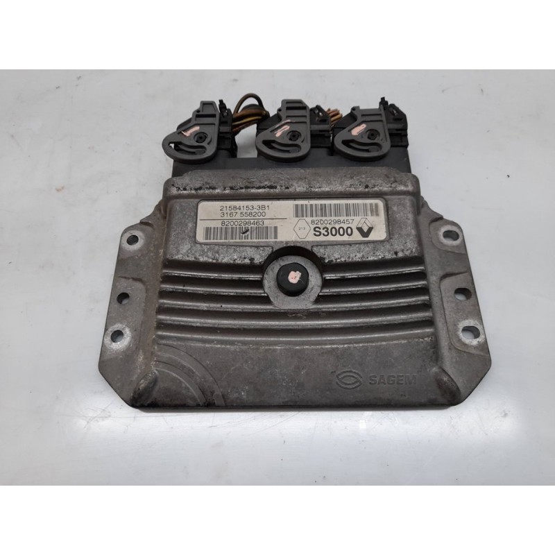 Recambio de centralita motor uce para renault megane ii berlina 5p 1.6 16v referencia OEM IAM 8200298457 215841533B1 8200298463 - Rojo 3