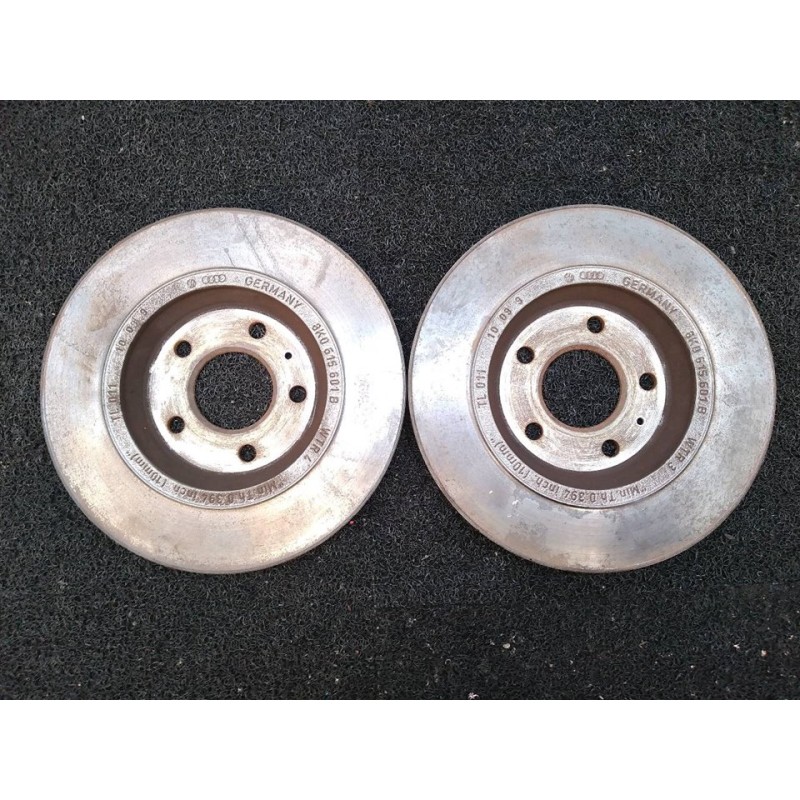 Recambio de disco de freno trasero para audi a4 ber. (b8) e referencia OEM IAM 2