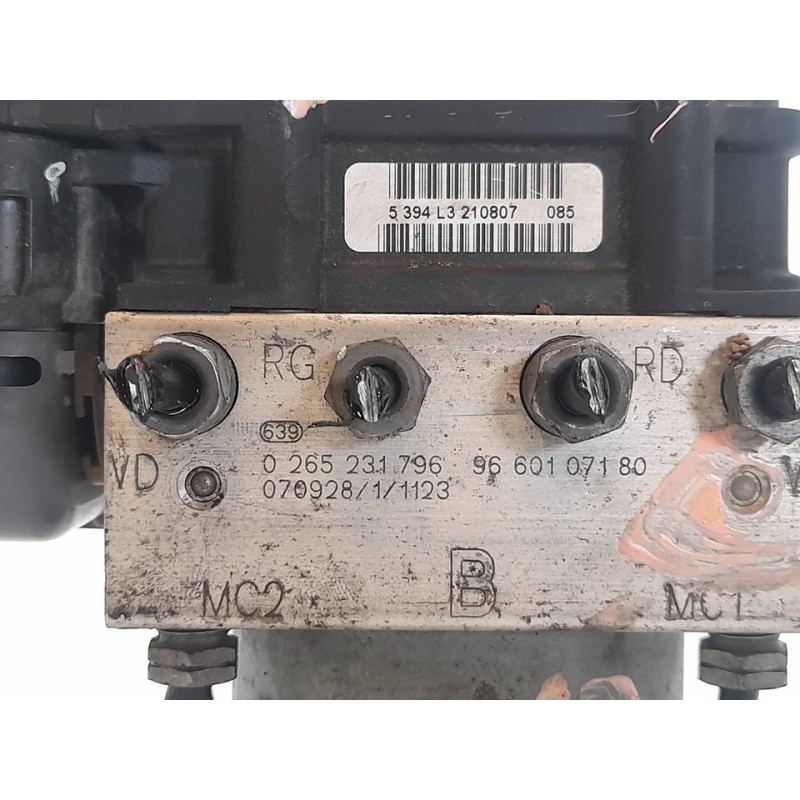 Recambio de abs para peugeot 308 sport referencia OEM IAM 0265231796 9663575580 9660107180 3