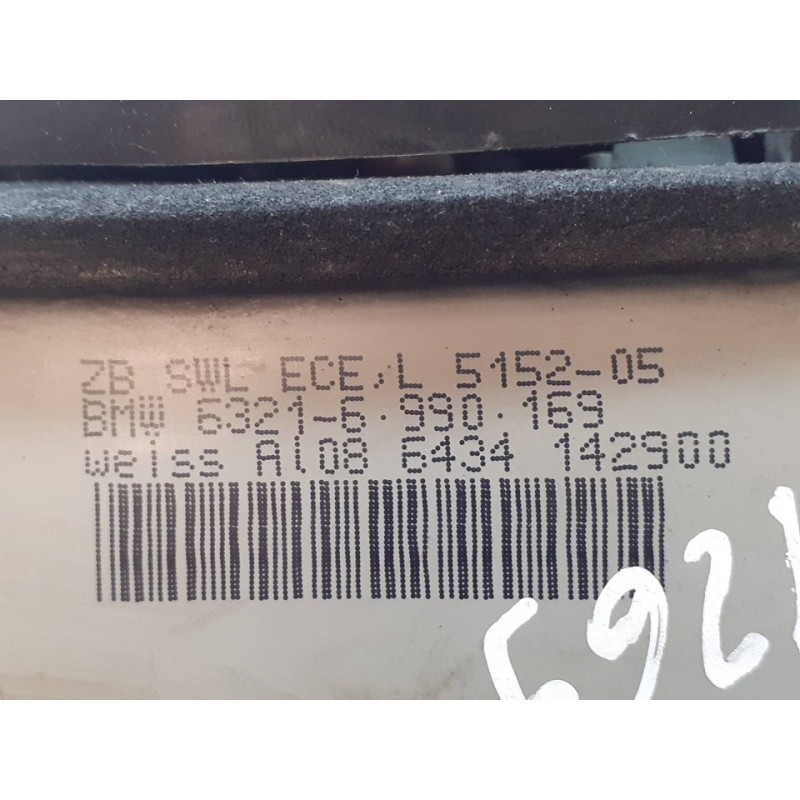 Recambio de piloto trasero izquierdo para bmw x3 (e83) 3.0d referencia OEM IAM 63216990169 - Negro 2