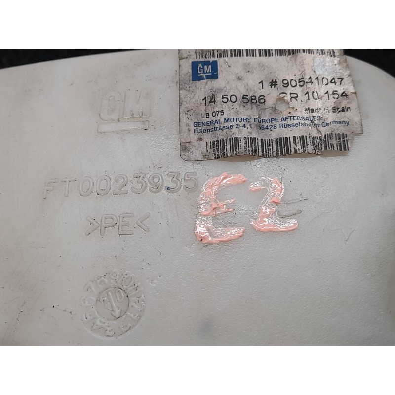 Recambio de deposito limpia para opel vectra b berlina gl referencia OEM IAM 0023935 1450586 5