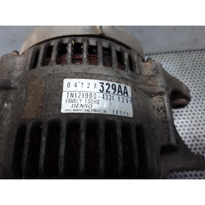 Recambio de alternador para chrysler voyager (gs) 2.4 le referencia OEM IAM 04727329AA 1210004331 DENSO 10