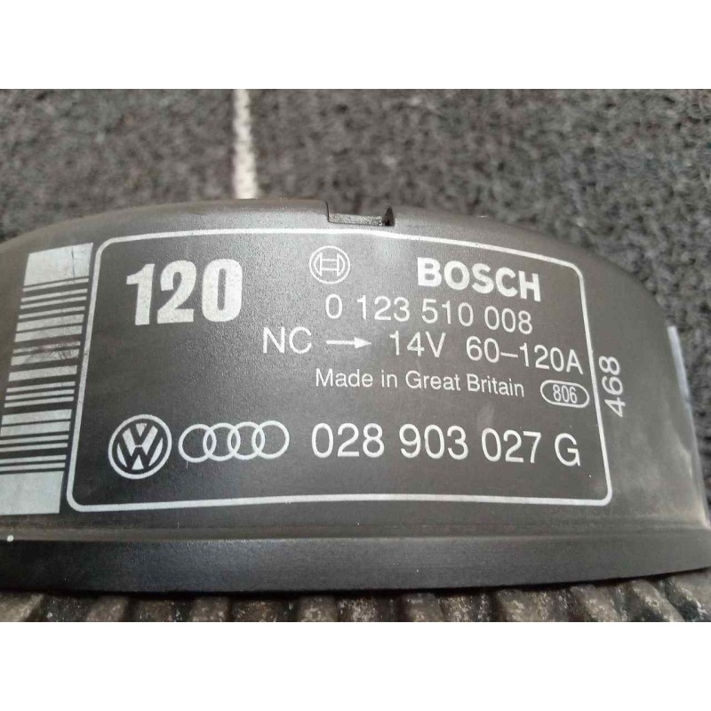 Recambio de alternador para audi 80 avant referencia OEM IAM 0123510008 028903027G BOSCH 4